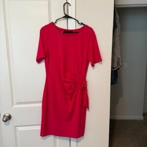 White House Black Market Super Cute Fuscia Dress Medium